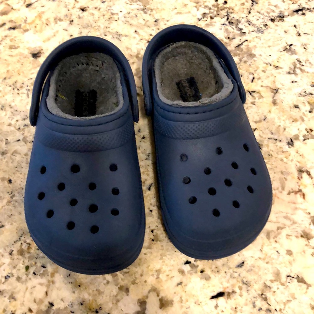 Super Cute Fur lined CROCS